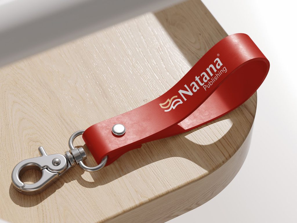 Natana Publishing — branded keychain