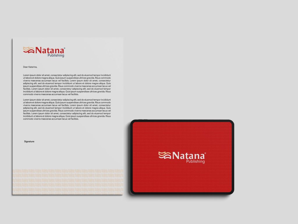 Natana Publishing — stationery and business cards